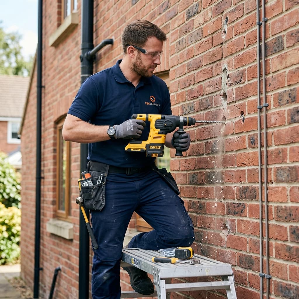 CCTV security installation