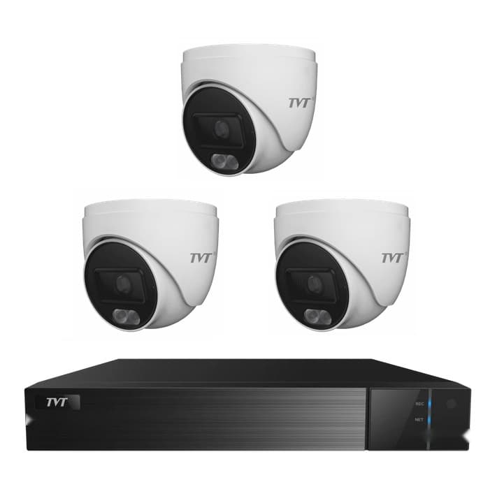 TVT 6MP 3-Cam
