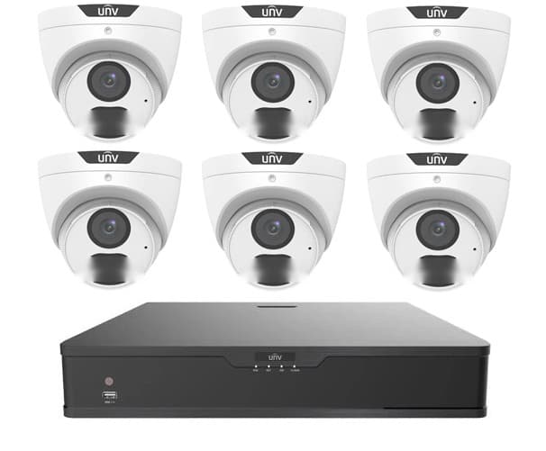 Uniview 6MP 6-Cam