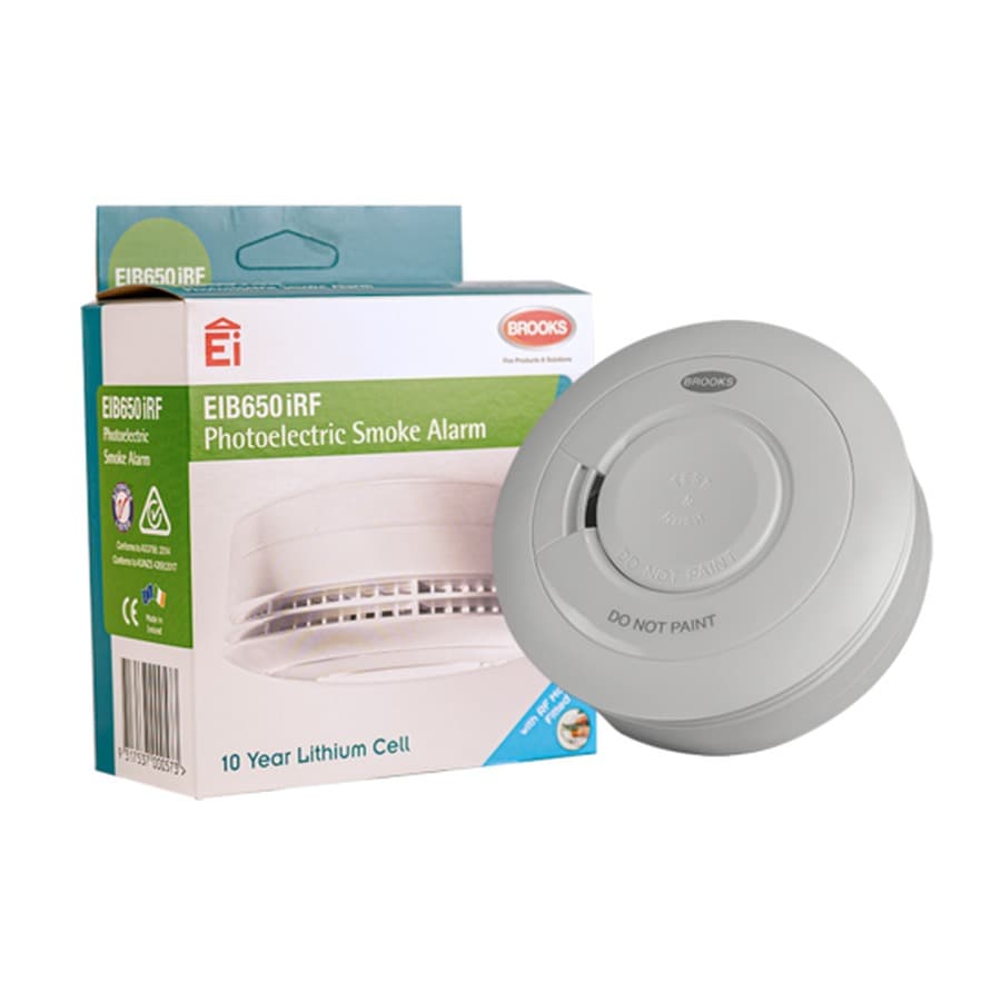 Brooks EIB650iRF 10-Year Wireless Smoke Alarm — Supplied & Installed